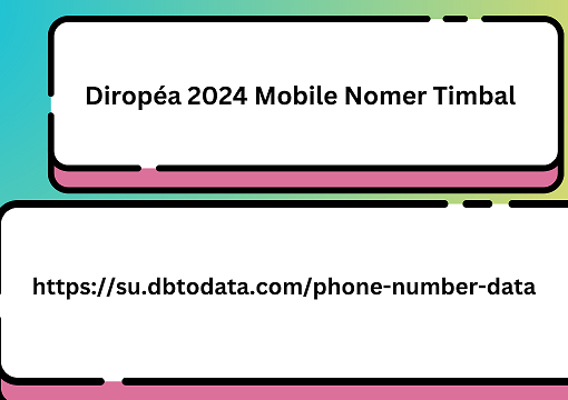 Diropéa 2024 Mobile Nomer Timbal