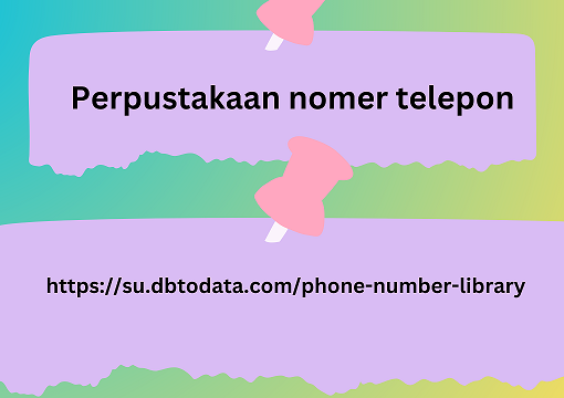 Perpustakaan nomer telepon