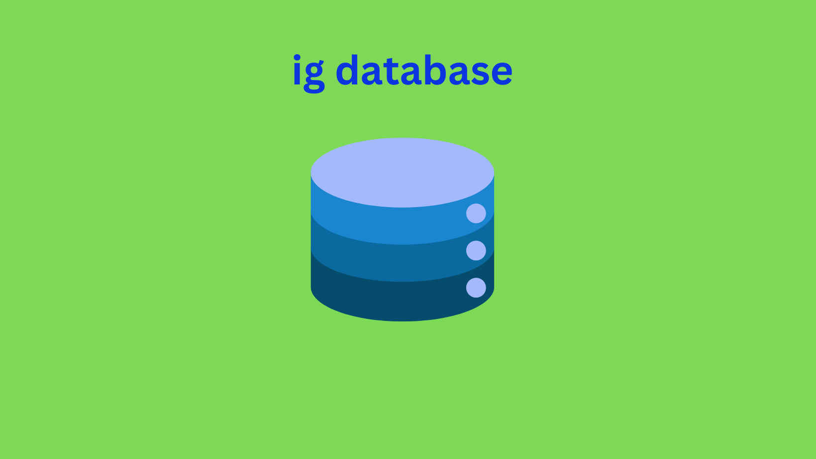 ig database